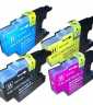 Komplet Fenix LC1240XL BK+C+M+Y kartuÅ¡e veliko polnjenje nadomeÅ¡Äajo kartuÅ¡e Brother LC1240 za tiskalnike Brother DCP-J525w, J725dw, J925dw, Brother MFC-J5910, MFC-J6510, MFC-J6710, MFC-J6910 kartuše, tonerji, polnila, kartuša, toner, polnilo, kartusa