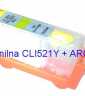 FENIX C-CLI521Y ARC kartuša brez črnila z auto reset čipom ( ARC ) - polnilna  kartuše, tonerji, polnila, kartuša, toner, polnilo, kartusa