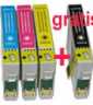 Komplet Fenix E-T1291-T1294 Bk/C/M/Y nadomešča kartuše Epson T1295 Multipack za Epson B42WD, BX305F, BX305FW, BX320FW, BX525WD, BX625FWD, BX925FWD, SX420W, SX425W, SX525WD, SX620FW - 18ml črna kartuše, tonerji, polnila, kartuša, toner, polnilo, kartusa