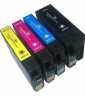 Komplet Fenix E-T1301-1304 C,M,Y in BK gratis nadomešča kartuše Epson T1301, T1302, T1303, T1303 za tiskalnike Epson BX525WD, BX625FWD, BX925FWD, SX525WD, SX620FW - 32ml črna / 18ml vsaka barvna  kartuše, tonerji, polnila, kartuša, toner, polnilo, kartusa