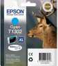 Epson T1302 C črnilo Epson barvno - Cyan za Epson Stylus BX525WD (C13T13024010) - kapaciteta 10,1ml  kartuše, tonerji, polnila, kartuša, toner, polnilo, kartusa