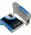 FENIX E-T0712 C ARC O+V 14ml = OHIŠJE z auto reset čipom +VLOŽEK z 14ml Cyan črnila nadomešča Epson T0712 kartušo za Epson Stylus BX300F, BX600FW, B40W, DX7450, DX8450, DX9400F, SX100, SX115, S kartuše, tonerji, polnila, kartuša, toner, polnilo, kartusa