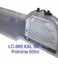 FENIX B-LC985XXL Bk polnilna kartuša velike XXL kapacitete z 60ml črnila za Brother tiskalnike kartuše, tonerji, polnila, kartuša, toner, polnilo, kartusa