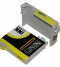 FENIX E-T0714 Y ARC O+V 14ml = OHIŠJE z auto reset čipom +VLOŽEK z 14ml Yellow črnila nadomešča Epson T0714 kartušo za Epson Stylus BX300F, BX600FW, B40W, DX7450, DX8450, DX9400F, SX100, SX115, kartuše, tonerji, polnila, kartuša, toner, polnilo, kartusa