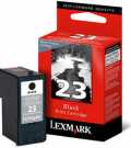 Lexmark #23 črna kartuša 18C1523E št.23 return program kapacitete 215 strani kartuše, tonerji, polnila, kartuša, toner, polnilo, kartusa