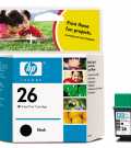 HP 51626AE črnilo črno HP26 za DeskJet Plus, 400, 400L, 420C, 500, 500C, 510, 520, 540, 550C, 560C, DeskWriter C, 520, 540, 550C, 560C, DesignJet 200, 220, 600, OfficeJet LX350, HP Fax 900, 950 kartuše, tonerji, polnila, kartuša, toner, polnilo, kartusa