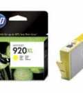 HP CD974AE HP920XL Yellow, kartuša HP 920XL Y za tiskalnik HP OfficeJet 6000 OfficeJet 6500 ( za Officejet 6500 ), OfficeJet 7000 kapacitete 700 strani pri 5% pokritosti kartuše, tonerji, polnila, kartuša, toner, polnilo, kartusa