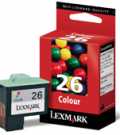 Lexmark #26 barvna kartuša 10N0026E št.26 za Lexmark tiskalnike kartuše, tonerji, polnila, kartuša, toner, polnilo, kartusa