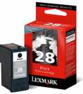 Lexmark #28 črna kartuša 18C1428E št.28 return program za 175 strani izpisa kartuše, tonerji, polnila, kartuša, toner, polnilo, kartusa
