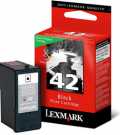 Lexmark #42 črna kartuša 18Y0142E št.42 - return prog. - kapacitete 220 strani kartuše, tonerji, polnila, kartuša, toner, polnilo, kartusa