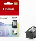 Canon CL-511 barvna ( CL511 ) originalna kartuša 9ml za Canon Pixma MP240, MP250, MP260, MP270, MP280, MP480, MP490, MP492, MP495, MX320, MX330, MX340, MX350, iP2700, iP2702  kartuše, tonerji, polnila, kartuša, toner, polnilo, kartusa
