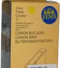 C-BCI-6 Y kartuša za Canon PIXMA iP3000, iP4000, iP5000, iP6000, iP8500, MP760, MP780, i990, i965, i905D, i950, i865, i9950, i9100, S900, S830D, S820, S800, BJC8200 = FENIX CBCI-6 Yellow, barvna kartuše, tonerji, polnila, kartuša, toner, polnilo, kartusa