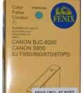 C-BCI-6 PC kartuša za Canon PIXMA iP8500, iP6000D, i990, i965, i905D, i950, i9950, i9100, S900, S9000, S830D, S820D, 820, = FENIX CBCI-6 Photo Cyan, barvna  kartuše, tonerji, polnila, kartuša, toner, polnilo, kartusa