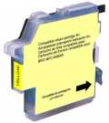 LC1100 / LC980 Yellow za Brother MFC-250C, MFC-290C, MFC-490CW, MFC-5490CN, MFC-5890CN, MFC-6490CW, DCP-145C, DCP-165C, DCP-185C, DCP-195C, DCP-385C, DCP-585CW, DCP-6690CW - nadomestna kartuša Fenix kartuše, tonerji, polnila, kartuša, toner, polnilo, kartusa