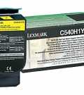 Lexmark toner C540H1YG Yellow High Yield ( večje kapacitete ) za laserske tiskalnike Lexmark C540, C543, C544 za 2.000 strani kartuše, tonerji, polnila, kartuša, toner, polnilo, kartusa
