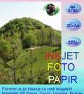 Foto High Glossy InkJet papir A4 x 20 listov 260g, visoke 5760 resolucije izpisa kartuše, tonerji, polnila, kartuša, toner, polnilo, kartusa