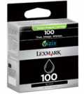 Lexmark #100 Black Vizix Return Program črna št.100Bk kartuša 14N0820E št.100 bk za cca 170 strani A4 pri 5% pokritosti kartuše, tonerji, polnila, kartuša, toner, polnilo, kartusa