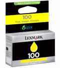 Lexmark #100 Yellow Vizix Return Program rumena št.100y kartuša 14N0902E št.100 Y za cca 200 strani A4 pri 5% pokritosti kartuše, tonerji, polnila, kartuša, toner, polnilo, kartusa