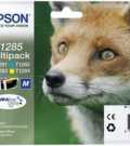 T1285 Bk,C,M,Y multipak Epson komplet kartuš za tiskalnike Epson Stylus S22, SX125, SX130, SX420W, SX425W Epson Stylus Office BX305F, BX305FW, BX320FW, kapaciteta 3,5ml po barvi in 5,9ml črna  kartuše, tonerji, polnila, kartuša, toner, polnilo, kartusa