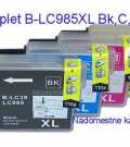Komplet FENIX B-LC985XL BK, C, M, Y ( Cyan, Magenta, Yellow in Bk gratis ) kartuše nadomestne za Brother tiskalnike - velike kapacitete XL ( črna 29ml, vsaka barvna po 20ml )  kartuše, tonerji, polnila, kartuša, toner, polnilo, kartusa