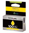 Lexmark #100XL Yellow Vizix Return Program rumena št.100XL Y kartuša 14N1071E št.100XL Y za cca 600 strani A4 pri 5% pokritosti kartuše, tonerji, polnila, kartuša, toner, polnilo, kartusa