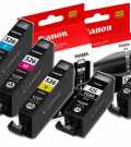 Komplet Canon PGI-525Bk&CLI526 bk,C,M,Y kartuše za tiskalnike Canon Pixma iP4850, MG5150, MG5250, MG6150, MG8150 kartuše, tonerji, polnila, kartuša, toner, polnilo, kartusa