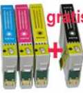 Komplet Fenix E-T1291-T1294 Bk/C/M/Y nadomešča kartuše Epson T1295 Multipack za Epson B42WD, BX305F, BX305FW, BX320FW, BX525WD, BX625FWD, BX925FWD, SX420W, SX425W, SX525WD, SX620FW - 18ml črna kartuše, tonerji, polnila, kartuša, toner, polnilo, kartusa